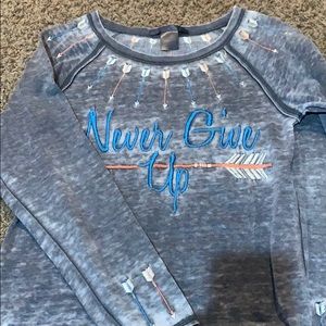 Crew neck sweatshirt